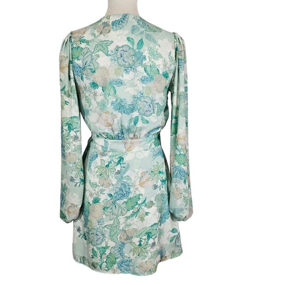 RESA Willow Dress in Blue Floral - Picture 4 of 7